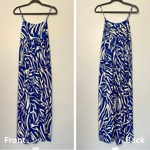 Goa Beachwear by Japna Patterned Maxi Dress Size Small - Picture 1 of 7
